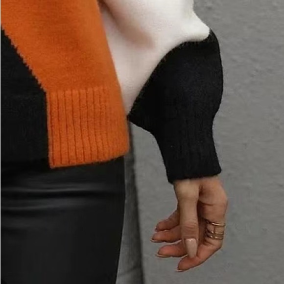 🍁🆕Colorblock Sweater - Picture 5 of 8